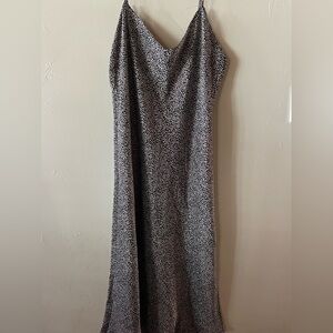 Black and White Slip Dress from Abercrombie and Fitch.